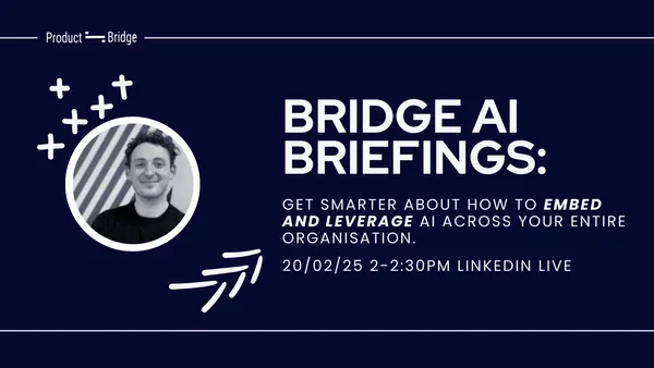 BridgeAI Briefing: How to embed and leverage AI across your organisation & product
